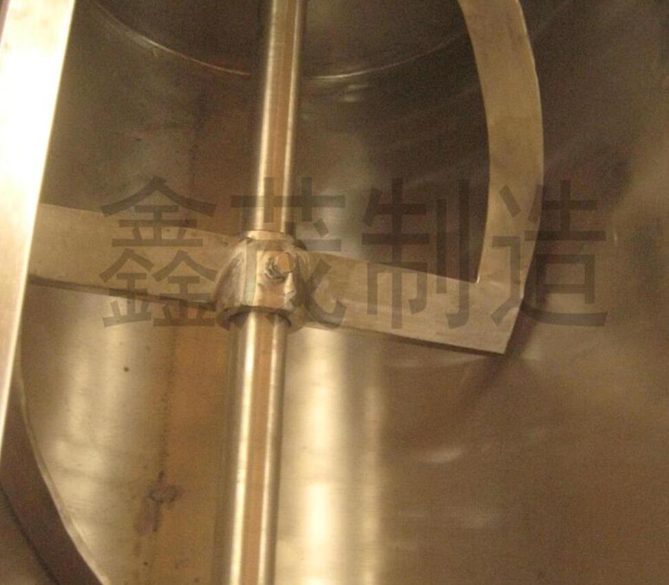 不锈钢槽型混合机内部结构